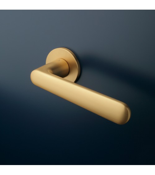 Maniglia per porta oro opaco ARIA design