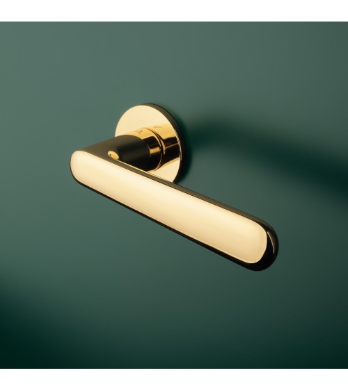 Maniglia per porta oro lucido ARIA design