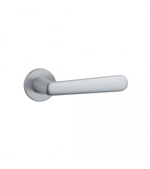Maniglia per porta in cromo satinato ARIA design