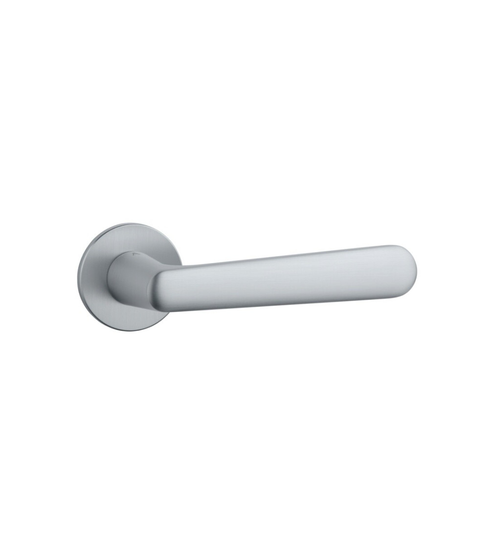 Maniglia per porta in cromo satinato ARIA design