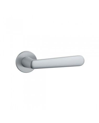 Maniglia per porta in cromo satinato ARIA design
