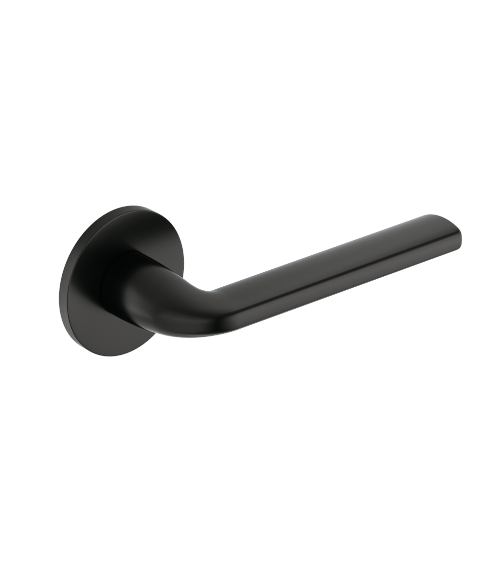 Maniglia per porta nera Scandi slim ferramenta design
