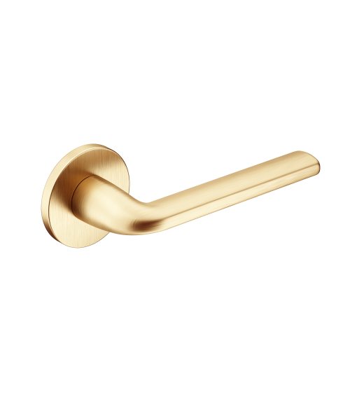 Maniglia per porta oro opaco Scandi slim ferramenta design