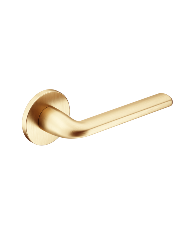 Maniglia per porta oro opaco Scandi slim ferramenta design
