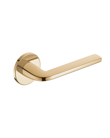 Maniglia per porta oro lucido Scandi slim ferramenta design