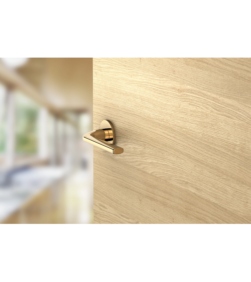 Maniglia per porta oro lucido Scandi slim ferramenta design