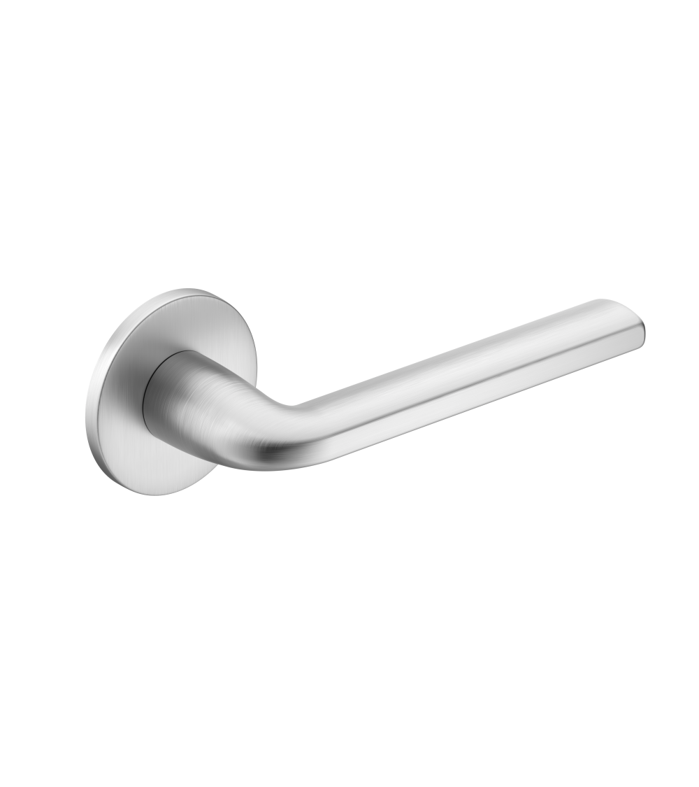 Maniglia per porta cromo satinato Scandi slim ferramenta design
