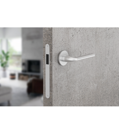 Maniglia per porta cromo satinato Scandi slim ferramenta design