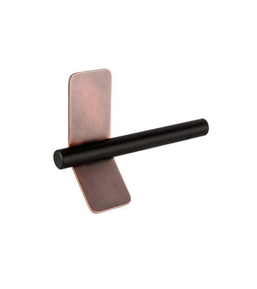 Maniglia per mobile rame antico/nero opaco TORN-4 maniglia design