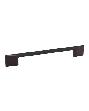 Maniglia per mobile anodizzato nero/titanio REMO striata maniglia design