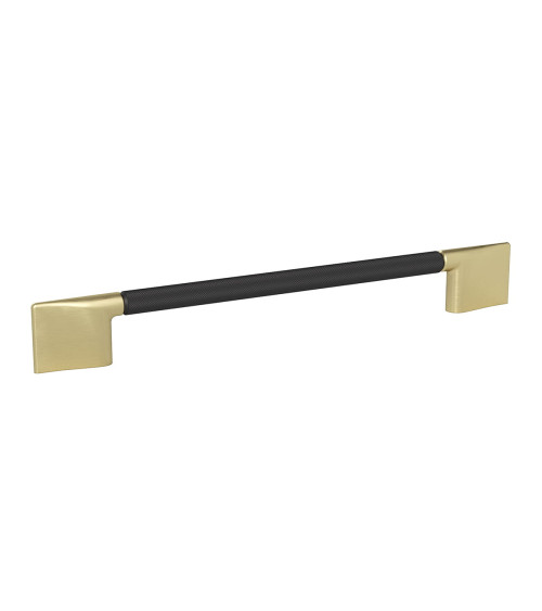 Maniglia per mobile anodizzata nera/oro opaco REMO texturizzata maniglia design