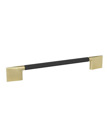 Maniglia per mobile anodizzata nera/oro opaco REMO texturizzata maniglia design