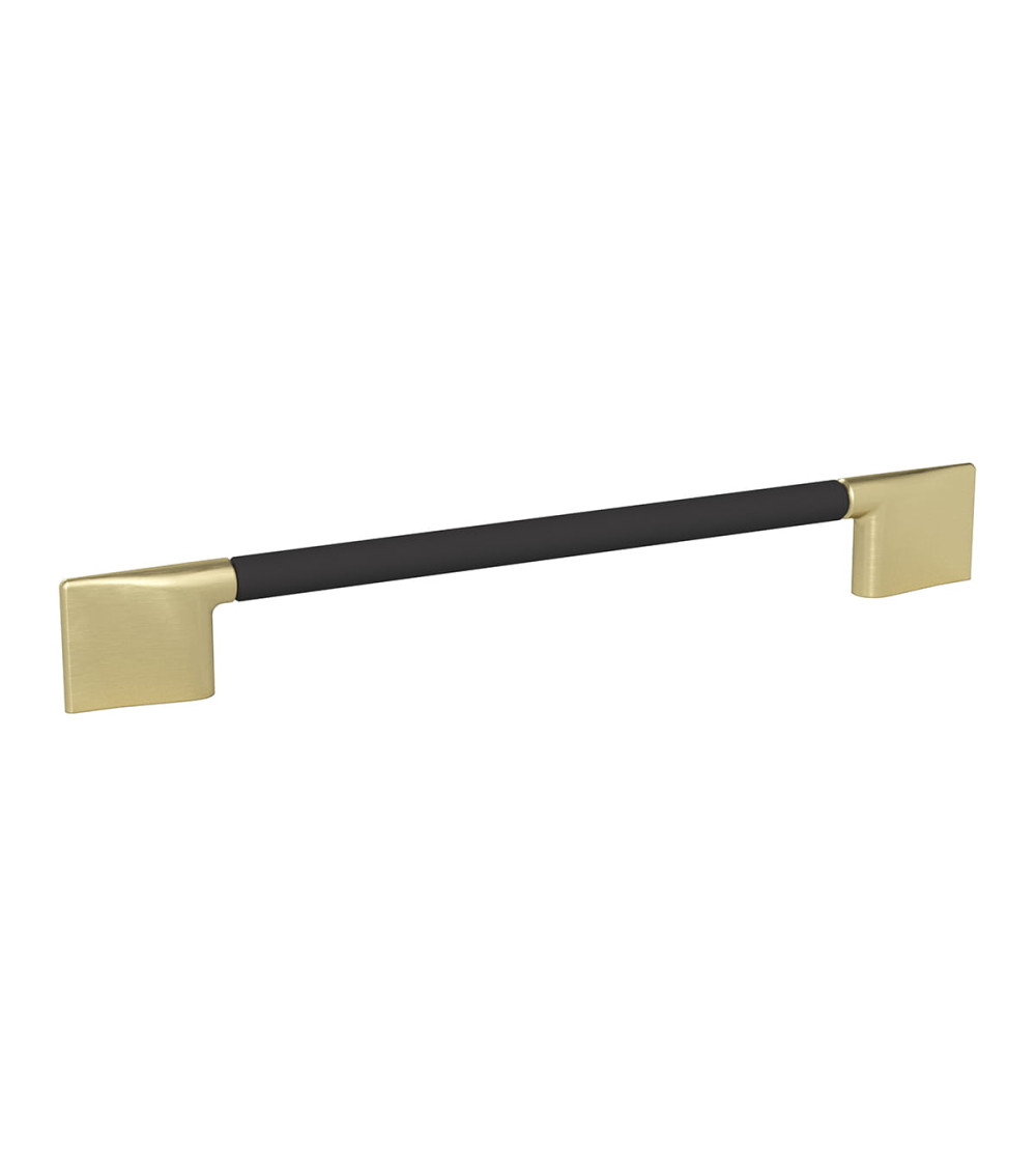 Maniglia per mobile nero opaco/oro opaco REMO maniglia design