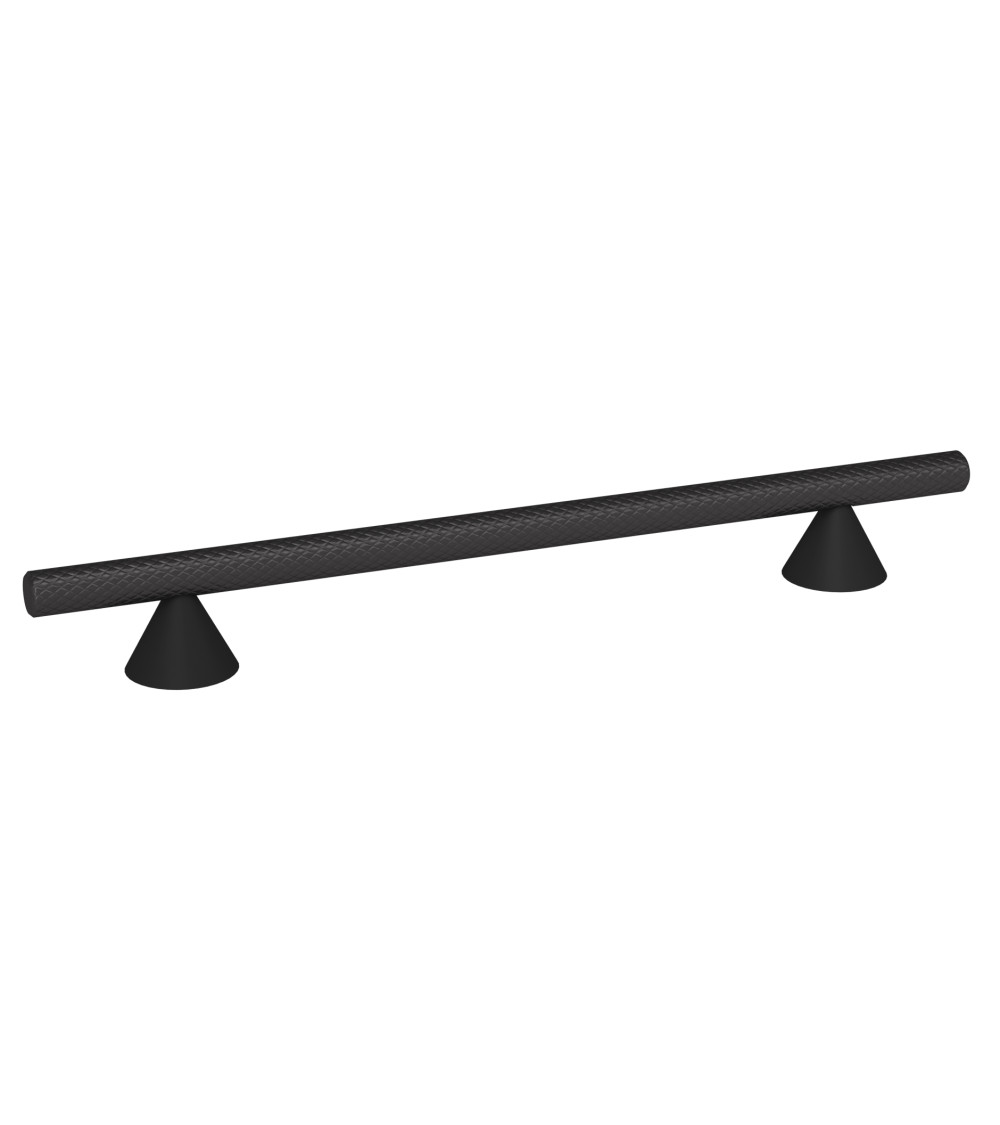 Maniglia per mobile anodizzata nero/nero opaco ONDIN maniglia di design