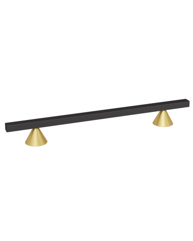 Maniglia per mobile anodizzata oro/nero opaco CERT maniglia design