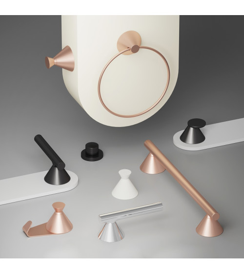 Maniglia per mobile in cromo lucido ROG maniglia design