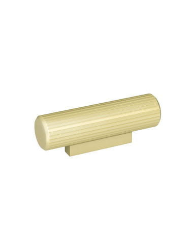 Pomello per mobile in oro opaco AVANTI a T maniglia design