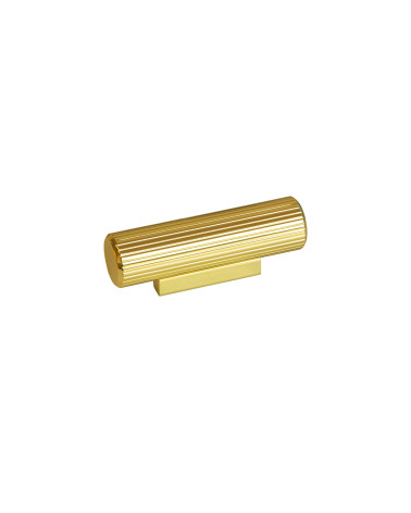 Pomello per mobile in oro lucido AVANTI a T maniglia design