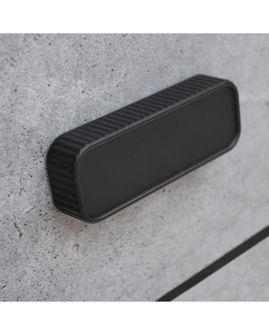 Maniglia per mobile nera WEGA maniglia design fissata su un cassetto
