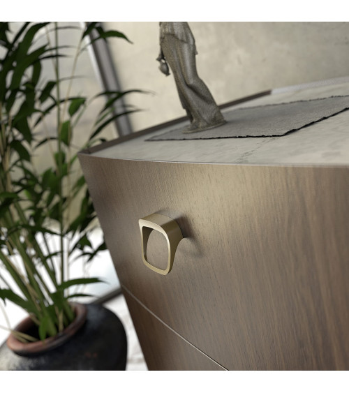 Maniglia per mobile oro opaco LAGO-1 maniglia design