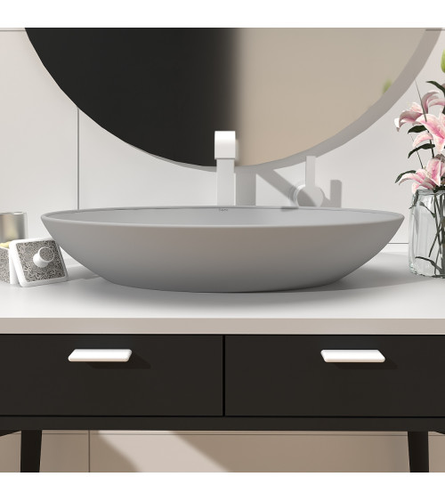 Maniglia per mobile bianco lucido NOX-1 maniglia design