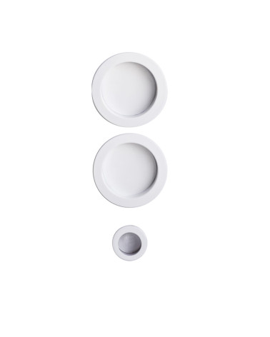 Maniglia a conchiglia per porta scorrevole stile moderno con tirafinger maniglia design