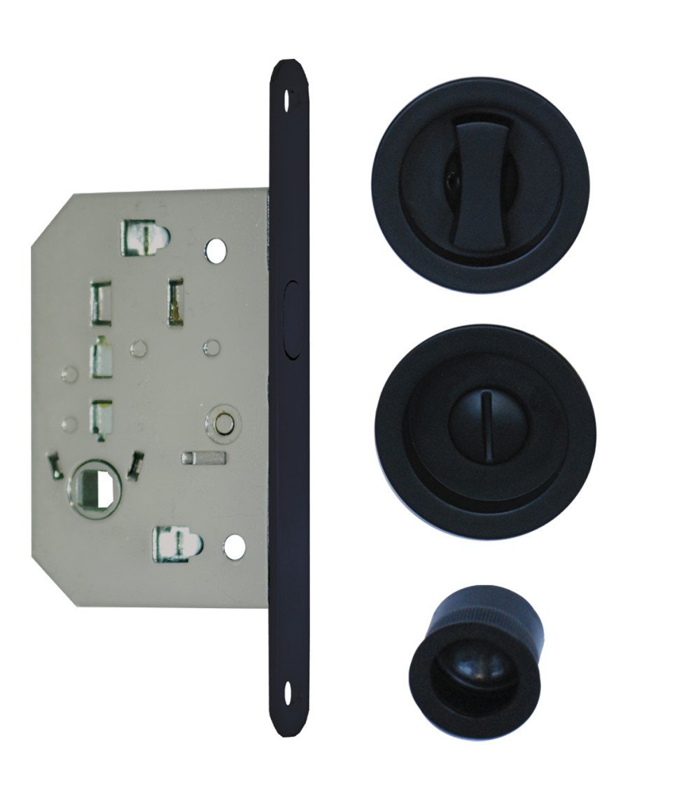 Maniglia per porta scorrevole con condanna moderna e serratura maniglia design