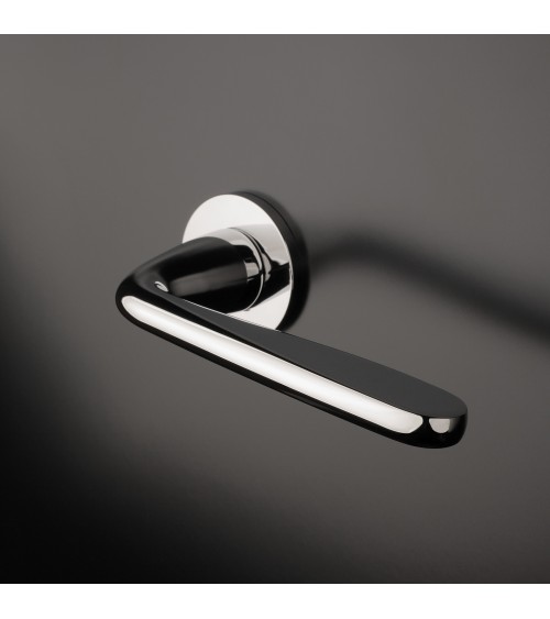 Maniglia per porta cromo lucido HIACYNTA maniglia design