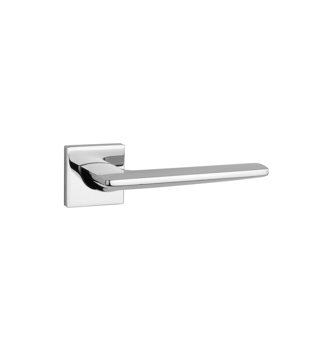 Maniglia per porta cromata lucida LUNARIA maniglia design