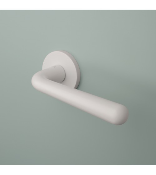 Maniglia per porta bianca opaca IRGA maniglia design