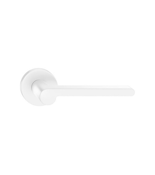 Maniglia per porta bianca Pandora design