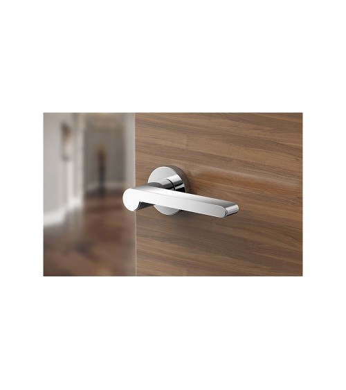 Maniglia per porta cromo lucido Pandora design