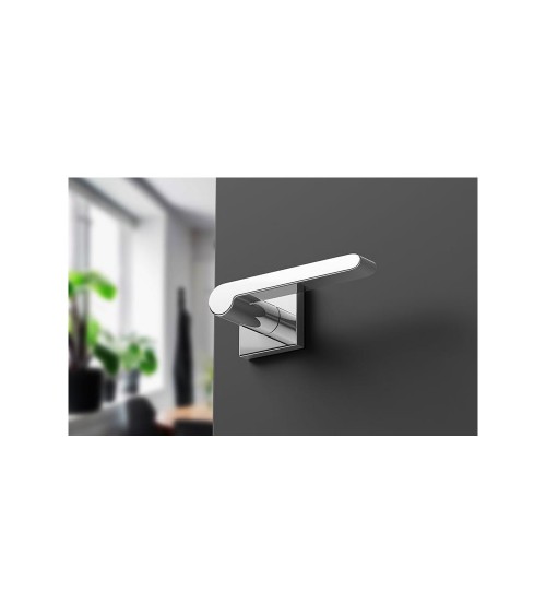 Maniglia per porta cromo lucido Pandora ferramenta design