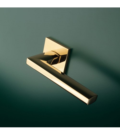 Maniglia per porta oro lucido PYROLA ferramenta design