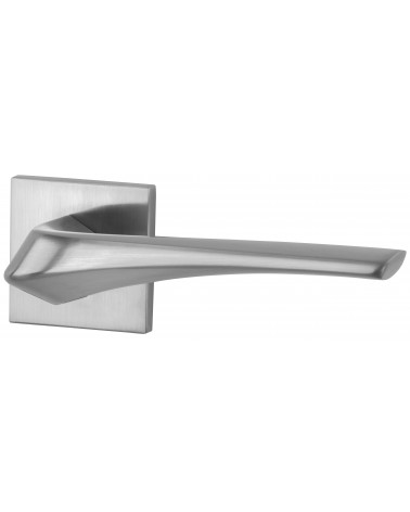 Maniglia per porta cromo satinato Heavy ferramenta design