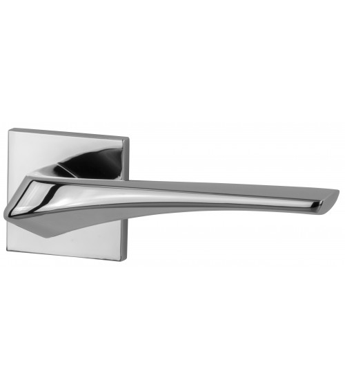 Maniglia per porta cromo lucido Heavy ferramenta design