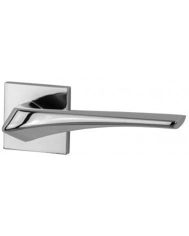 Maniglia per porta cromo lucido Heavy ferramenta design