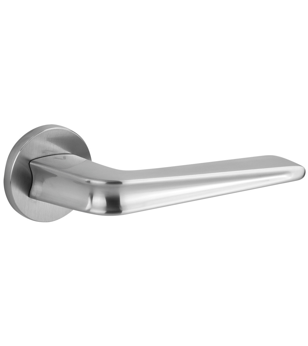 Maniglia per porta cromo satinato RADIUS design