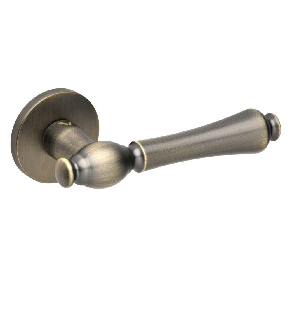 Maniglia per porta colore bronzo FADO design