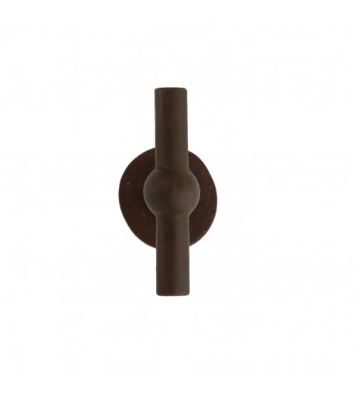 Maniglia per porta ruggine verticale in ferro BECDF - maniglia design