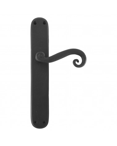 Maniglia porta nera in ferro 271 - ferramenta design