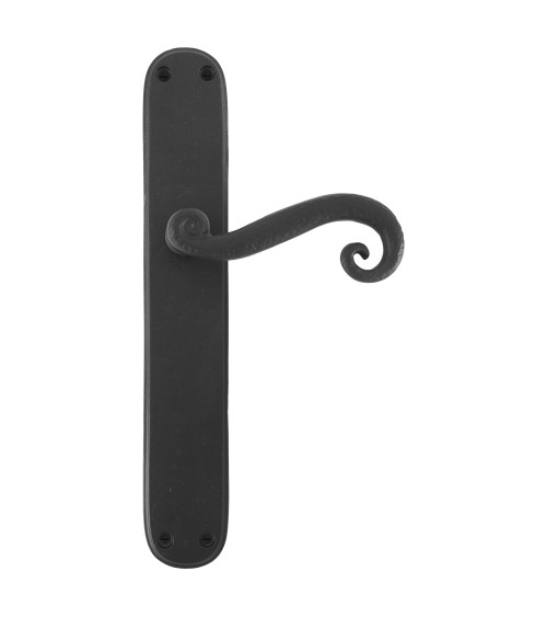 Maniglia per porta retrò - industriale in ferro 271 ovale - maniglia design