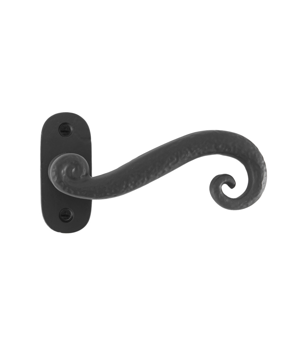Maniglia per porta nera in ferro 271 - maniglia design