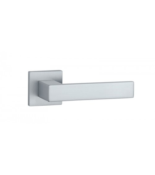 Maniglia per porta cromata satinata PINA design