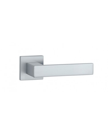 Maniglia per porta cromata satinata PINA design