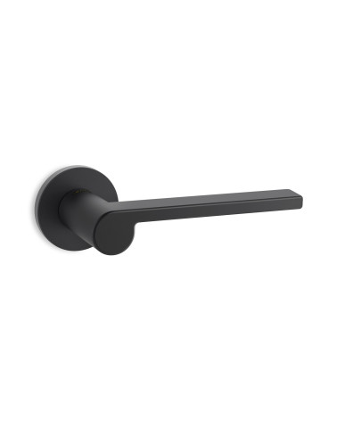 Maniglia per porta nera Ento Lev ferramenta design