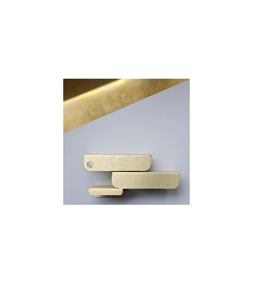 Maniglia per mobile in ottone EDIT O maniglia design
