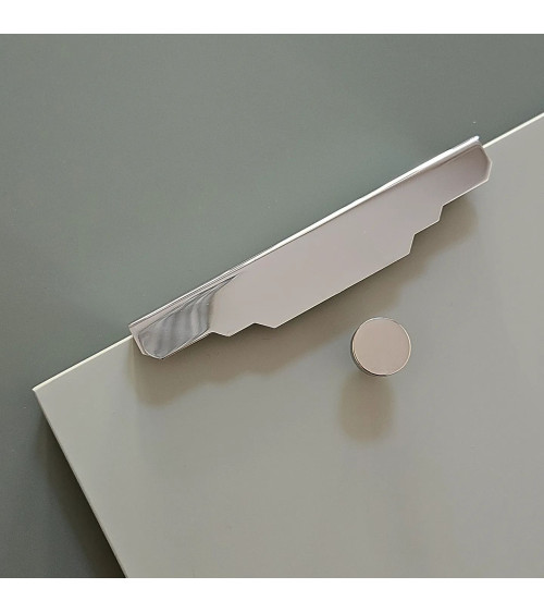 Maniglia per mobile cromata lucida KARLA CR maniglia design