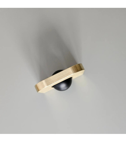 Maniglia per mobile in oro lucido ISA XS maniglia design