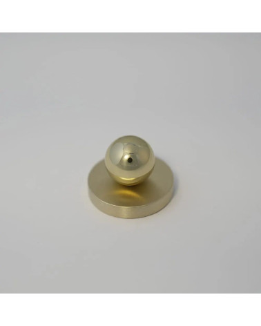 Pomello per mobile in ottone MONA S maniglia design vista frontale